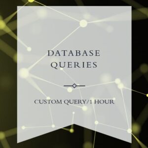 CUSTOM DATABASE QUERY: 1HOUR